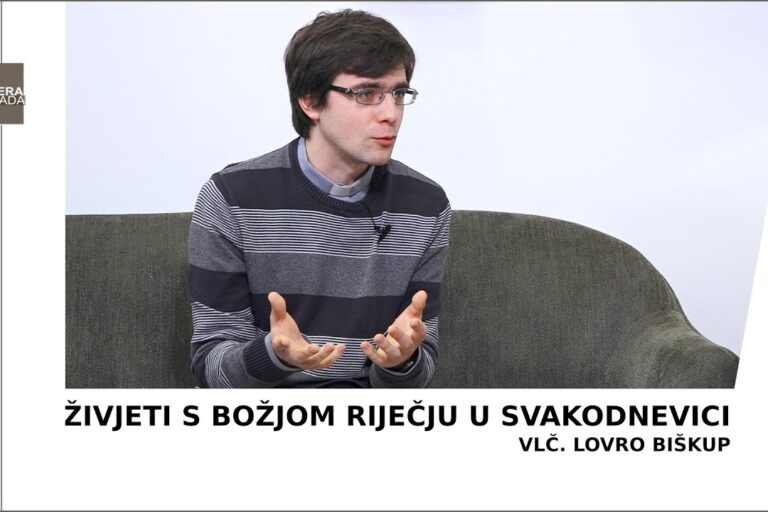 Župnik Lovro u emisiji “Vjera i nada” povodom Nedjelje Božje Riječi